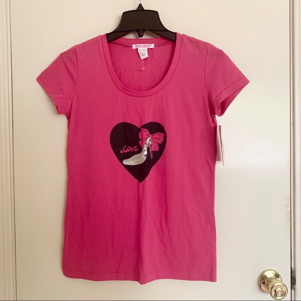 Pink Graphic Tee
